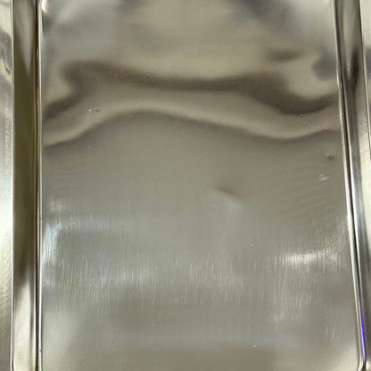 アウトレット 3段ウッドワゴン ステンレストレイ3枚 キャスター付き(BR)【完成品出荷】OL2143 通常価格￥19,580