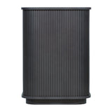 ダークグレー色おしゃれなレジカウンター【カミラ】正面