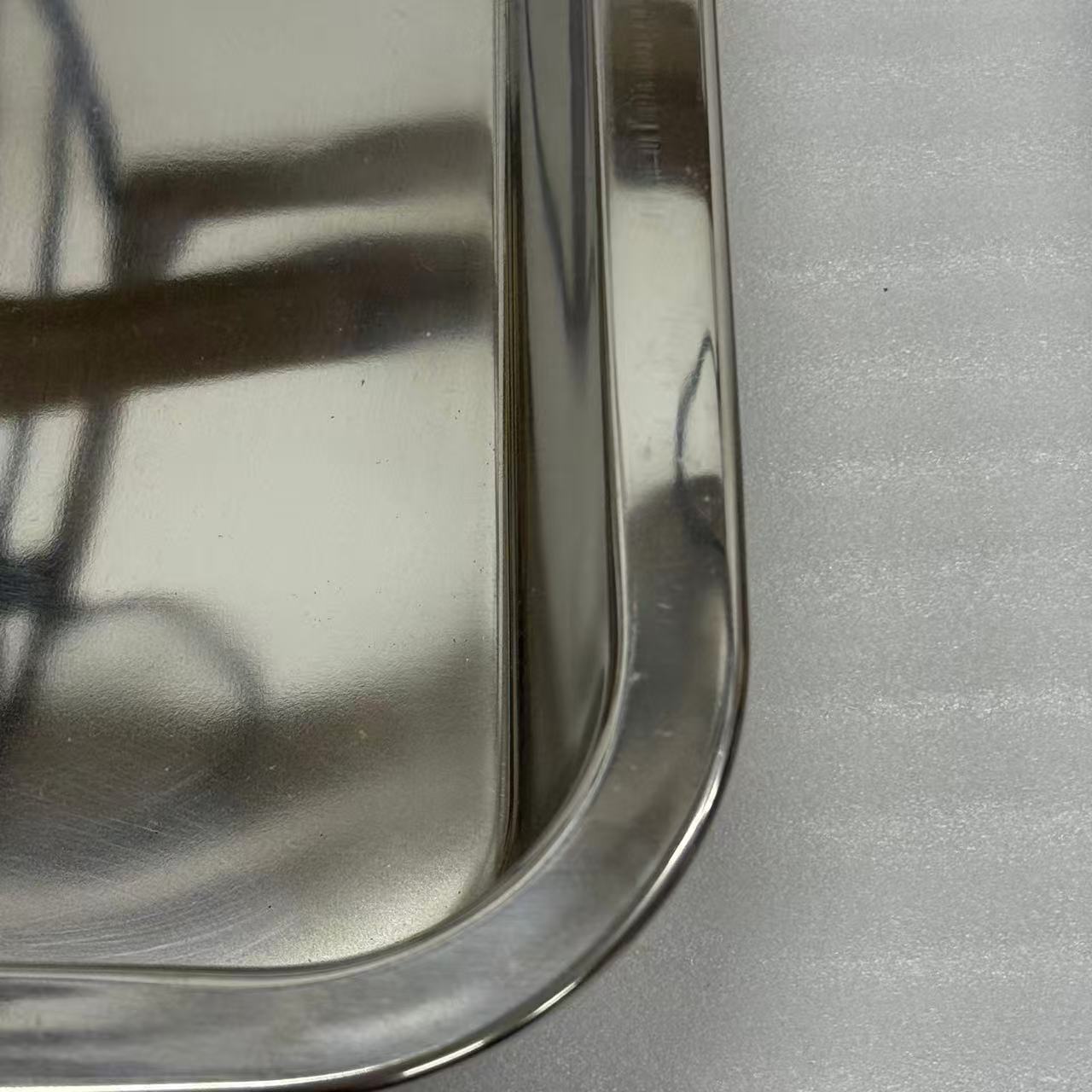 アウトレット 3段ウッドワゴン ステンレストレイ3枚 キャスター付き(BR)【完成品出荷】OL2139 通常価格￥19,580