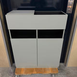 アウトレット フラットシャンプーキャビネット 下台(ASG) OL2224【完成品出荷】 通常価格￥40,480