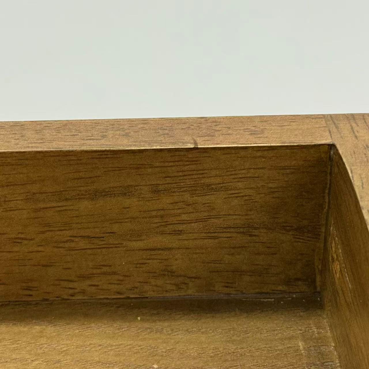 アウトレット 3段ウッドワゴン ステンレストレイ無し キャスター付き(BR)【完成品出荷】OL2134 通常価格￥16,280