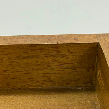 アウトレット 3段ウッドワゴン ステンレストレイ無し キャスター付き(BR)【完成品出荷】OL2134 通常価格￥16,280