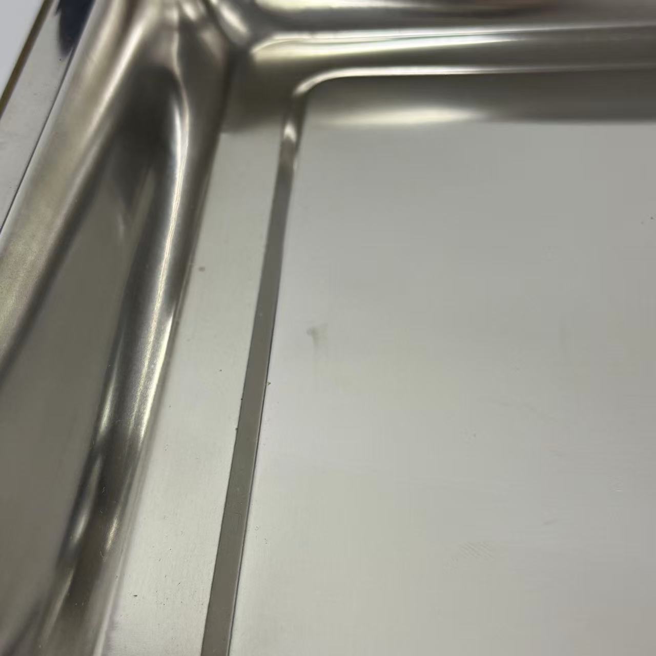 アウトレット 3段ウッドワゴン ステンレストレイ3枚 キャスター付き(BR)【完成品出荷】OL2142 通常価格￥19,580