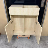 アウトレット フラットシャンプーキャビネット 下台(WHW) OL2235【完成品出荷】 通常価格￥40,480