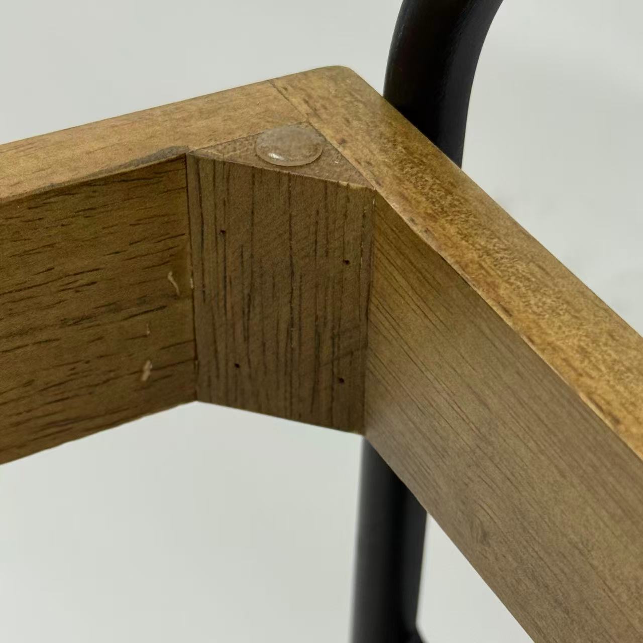 アウトレット 3段ウッドワゴン ステンレストレイ3枚 キャスター付き(BR)【完成品出荷】OL2136 通常価格￥19,580