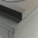 アウトレット フラットシャンプーキャビネット 上台(BK) OL2181【完成品出荷】 通常価格￥29,480