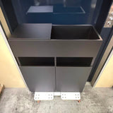 アウトレット フラットシャンプーキャビネット 下台(BK) OL2236【完成品出荷】 通常価格￥40,480