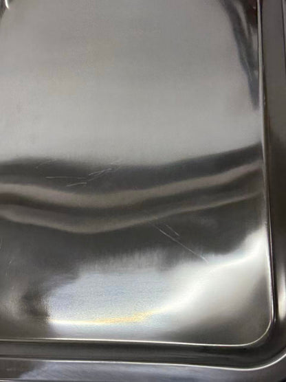 アウトレット 3段ウッドワゴン ステンレストレイ3枚 キャスター付き(BR)【完成品出荷】OL2138 通常価格￥19,580