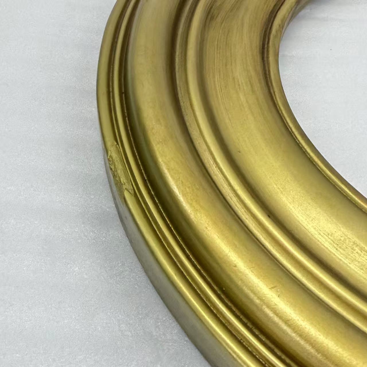 アウトレット ミラーフレーム ディスプレイフレーム サークル(ゴールド) OL2161