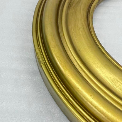 アウトレット ミラーフレーム ディスプレイフレーム サークル(ゴールド) OL2161