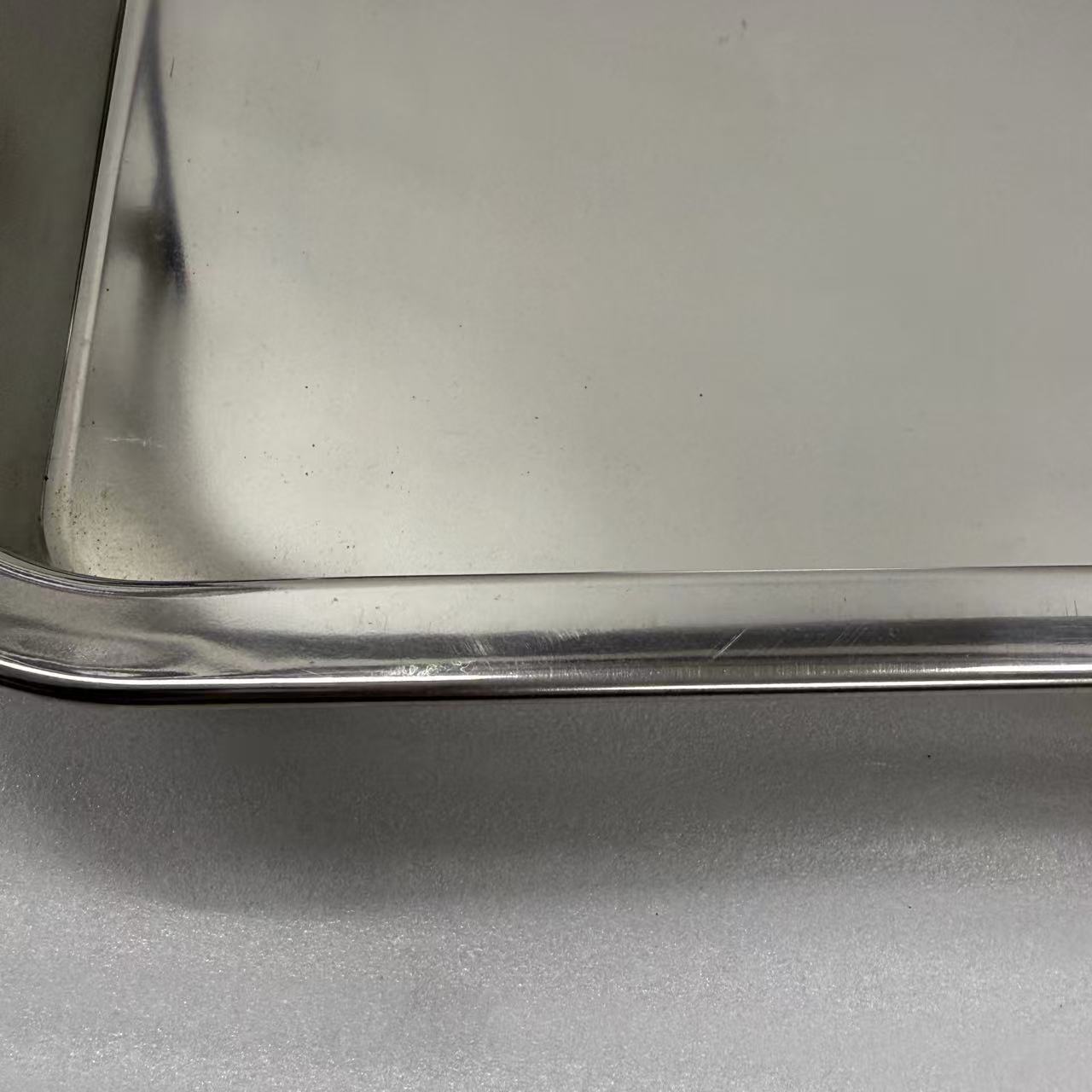 アウトレット 3段ウッドワゴン ステンレストレイ3枚 キャスター付き(BR)【完成品出荷】OL2140 通常価格￥19,580