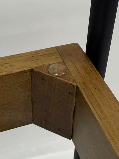 アウトレット 3段ウッドワゴン ステンレストレイ3枚 キャスター付き(BR)【完成品出荷】OL2138 通常価格￥19,580