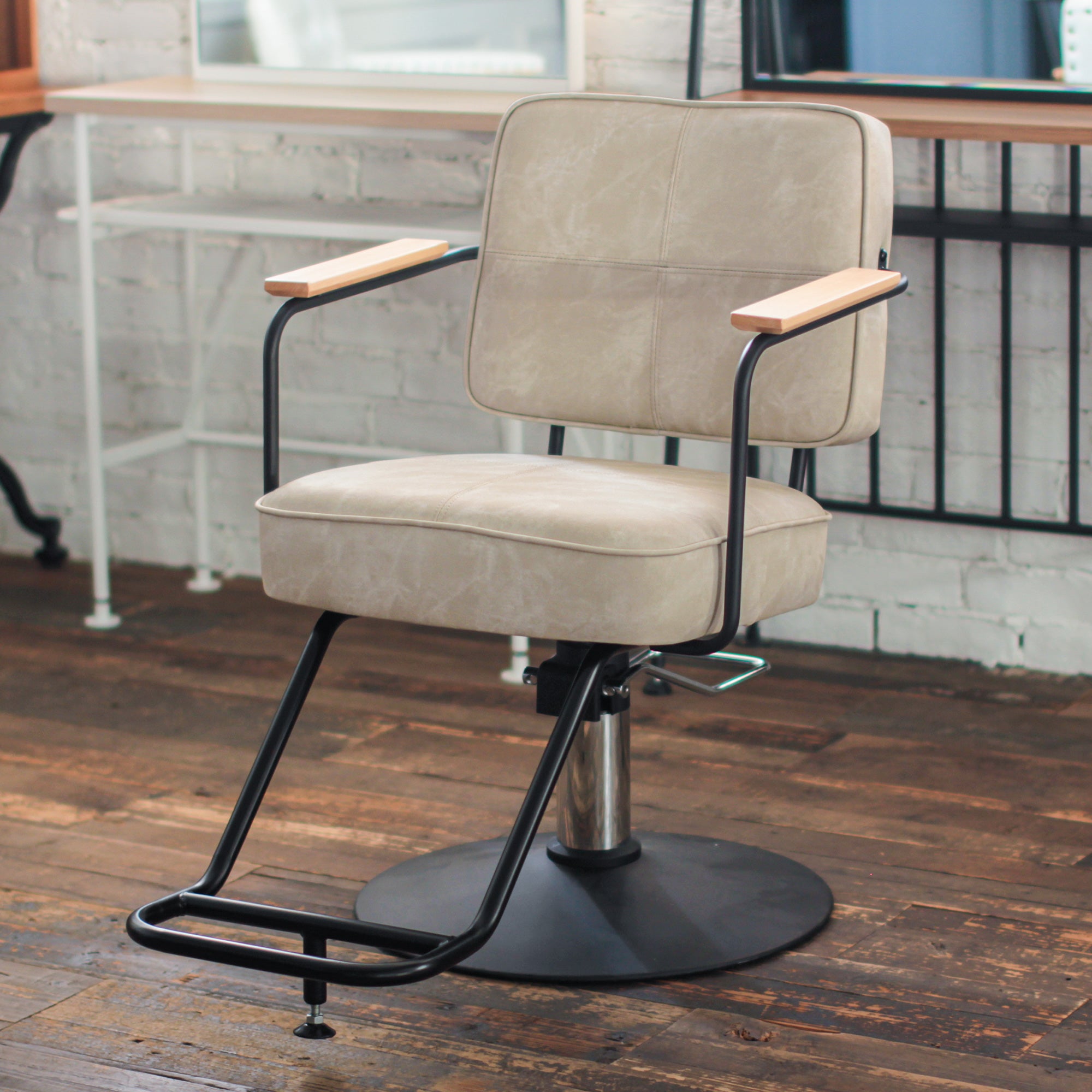 セット椅子 スタイリングチェア 美容室 床屋 子供用ヘアカット椅子 
