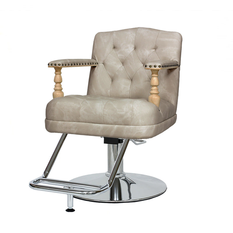 アウトレット スタイリングチェア ファブリスRC(BEG) 丸型ポンプ(SV) OL2036 通常価格¥58,080