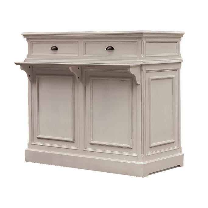 ベージュ色レジカウンター