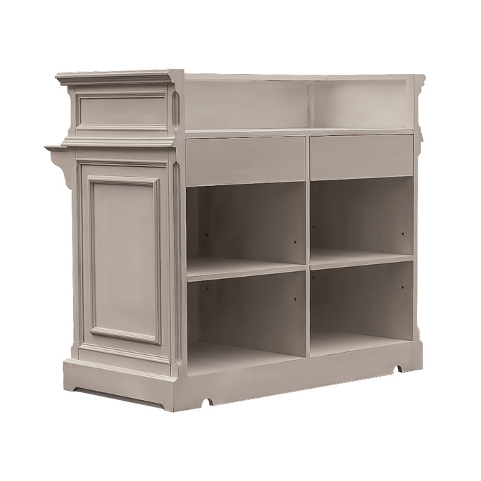 ベージュ色レジカウンター