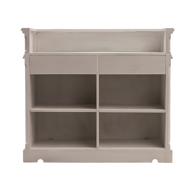 ベージュ色レジカウンター