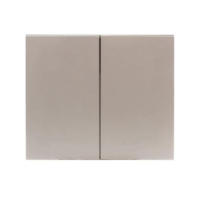 ベージュグレー色フラットシャンプーキャビネット【上台】