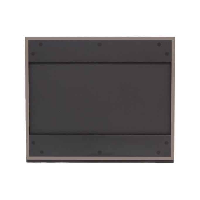 ベージュグレー色フラットシャンプーキャビネット【上台】