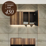 アウトレット フラットシャンプーキャビネット 上台H450 (DBW) OL2073【完成品出荷】 通常価格￥25,080