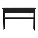 ブラック色ワイドコンソール