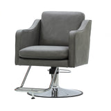 アウトレット スタイリングチェア アデラⅡ(DGY) 丸型ポンプ(SV) OL2208 通常価格￥58,080