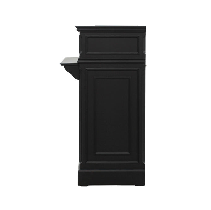 黒色レジカウンター　横面