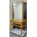 アウトレット ウッドドレッサー収納式 両面 OL1909