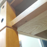 アウトレット ウッドドレッサー収納式 両面 OL1909