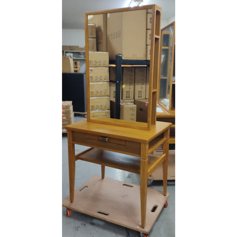 アウトレット ウッドドレッサーフェルドナ収納式 両面 OL1916 通常価格¥76,780