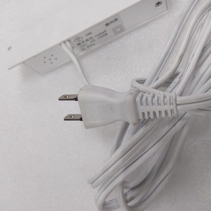 アウトレット 薄型簡易取り付け型コンセントプラグ(WH) OL1975