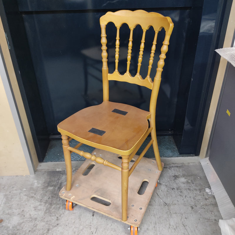 アウトレット ナポレオンチェア 木フレーム単品 (BR) 1脚 OL2027