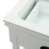 白色アンティークワゴン【ルシール】の詳細