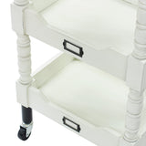 白色アンティークワゴン【ルシール】の詳細