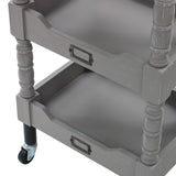 グレー色アンティークワゴン【ルシール】の詳細