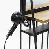 黒色のアイアンドレッサーの詳細【ハロルド】ドライヤーホルダー