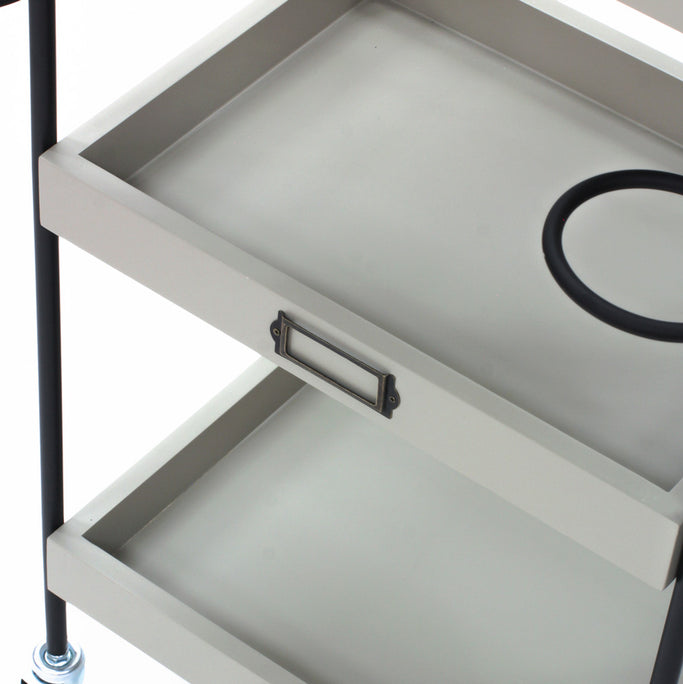 3段ウッドワゴンの詳細