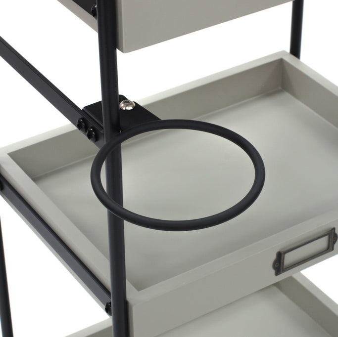 3段ウッドワゴンの詳細