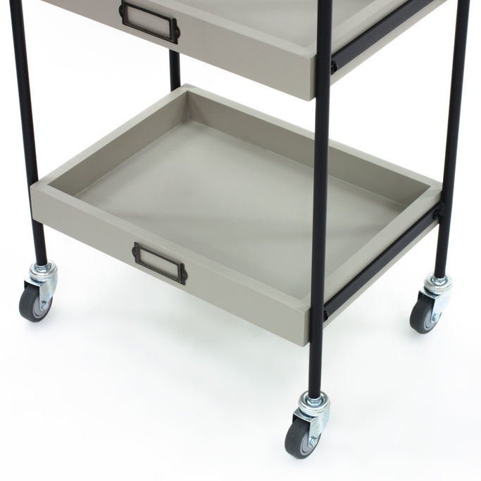 3段ウッドワゴンの詳細