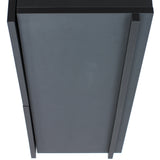 ダークグレー色ストック型キャビネット上台の詳細