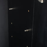 ダークグレー色ストック型キャビネット上台の詳細