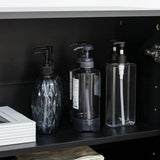 ダークグレー色ストック型キャビネット下台の詳細