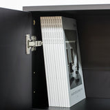 ダークグレー色ストック型キャビネット下台の詳細