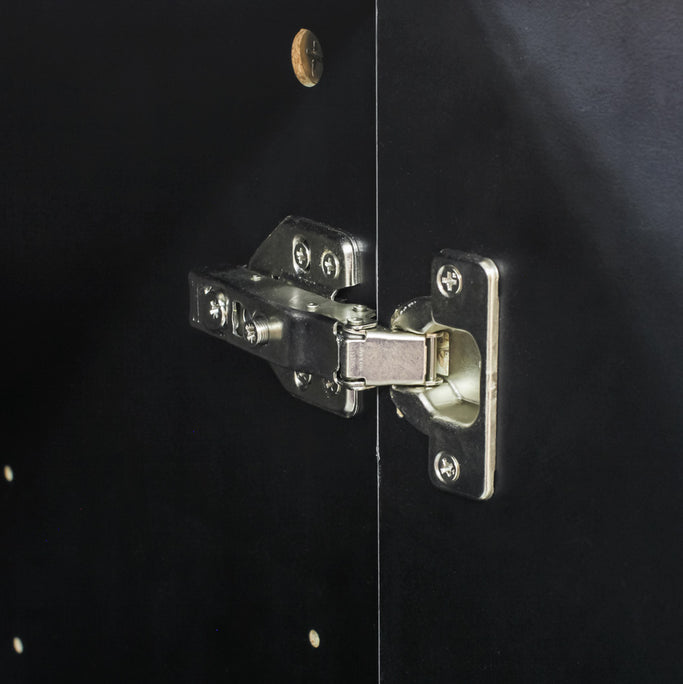 ダークグレー色ストック型キャビネット下台の詳細