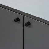 ダークグレー色ストック型キャビネット下台の詳細