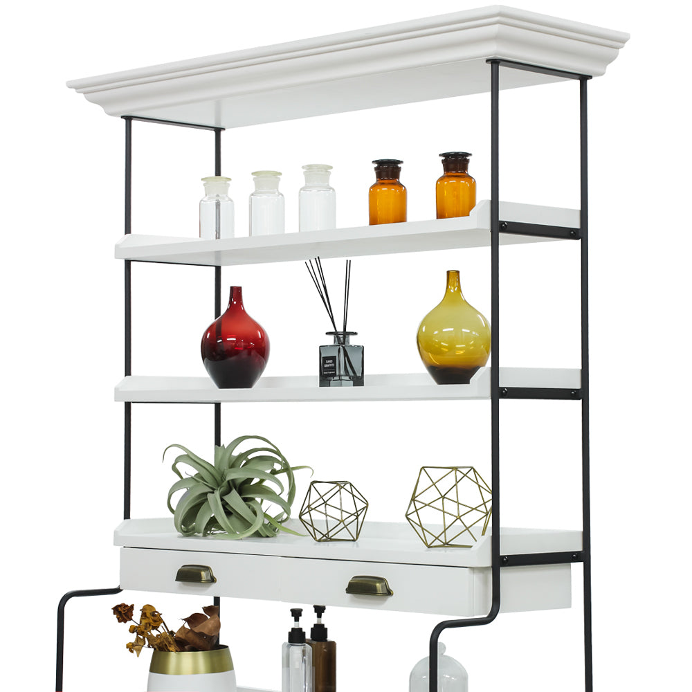 店販用キャビネット ストレート 棚 収納棚 ディスプレイ棚 本棚 ラック