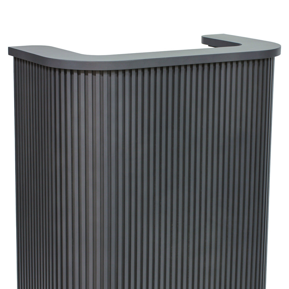 レジカウンター】コンテンポラリーな空間に牽引レジカウンター「カミラ