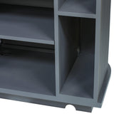 ダークグレー色おしゃれなレジカウンター【カミラ】ディテール写真