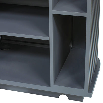 ダークグレー色おしゃれなレジカウンター【カミラ】ディテール写真