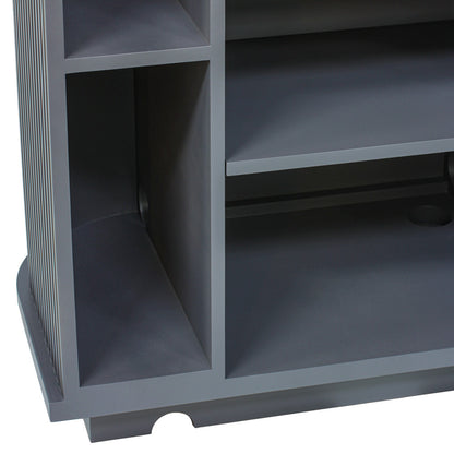 ダークグレー色おしゃれなレジカウンター【カミラ】ディテール写真